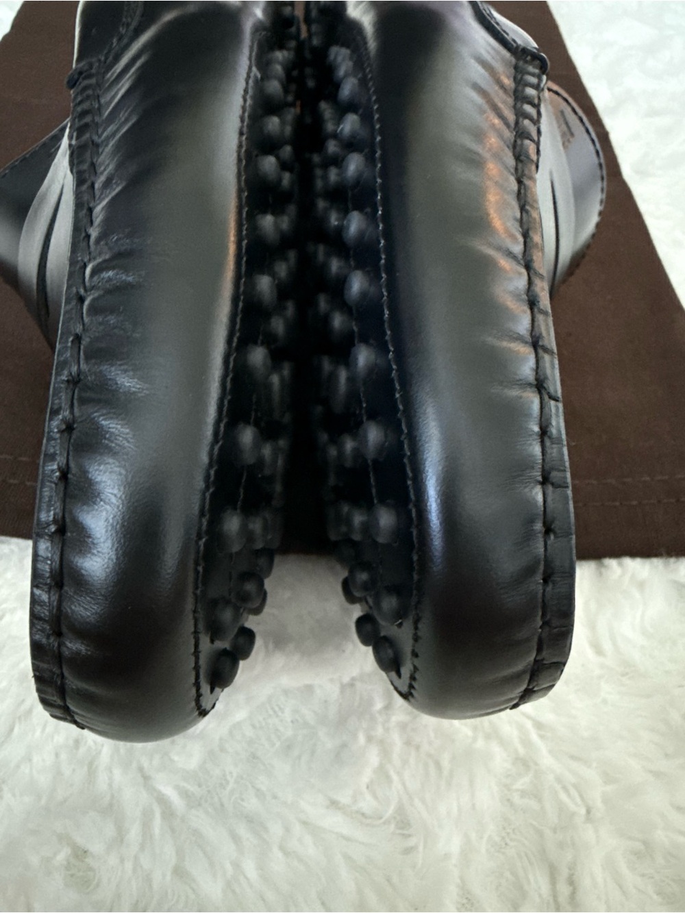 NEW Tod's Gommini Leather Driver Penny Loafers Moccasins - Picture 11 of 15